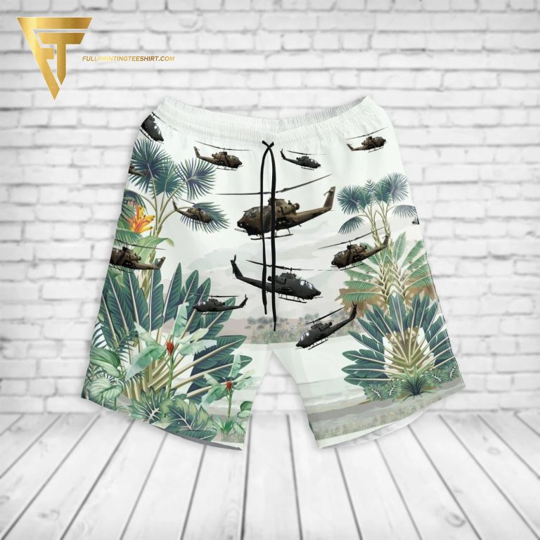 Tropical-palm-tree-us-army-ah-1f-cobra-all-over-print-beach-shorts-768x768-1