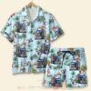 Truck With Summer Background Hawaiian Shirt