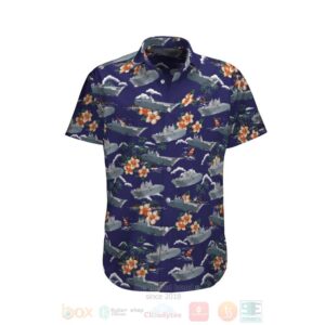 Hmas Adelaide L01 Royal Australian Navy Hawaiian Shirt