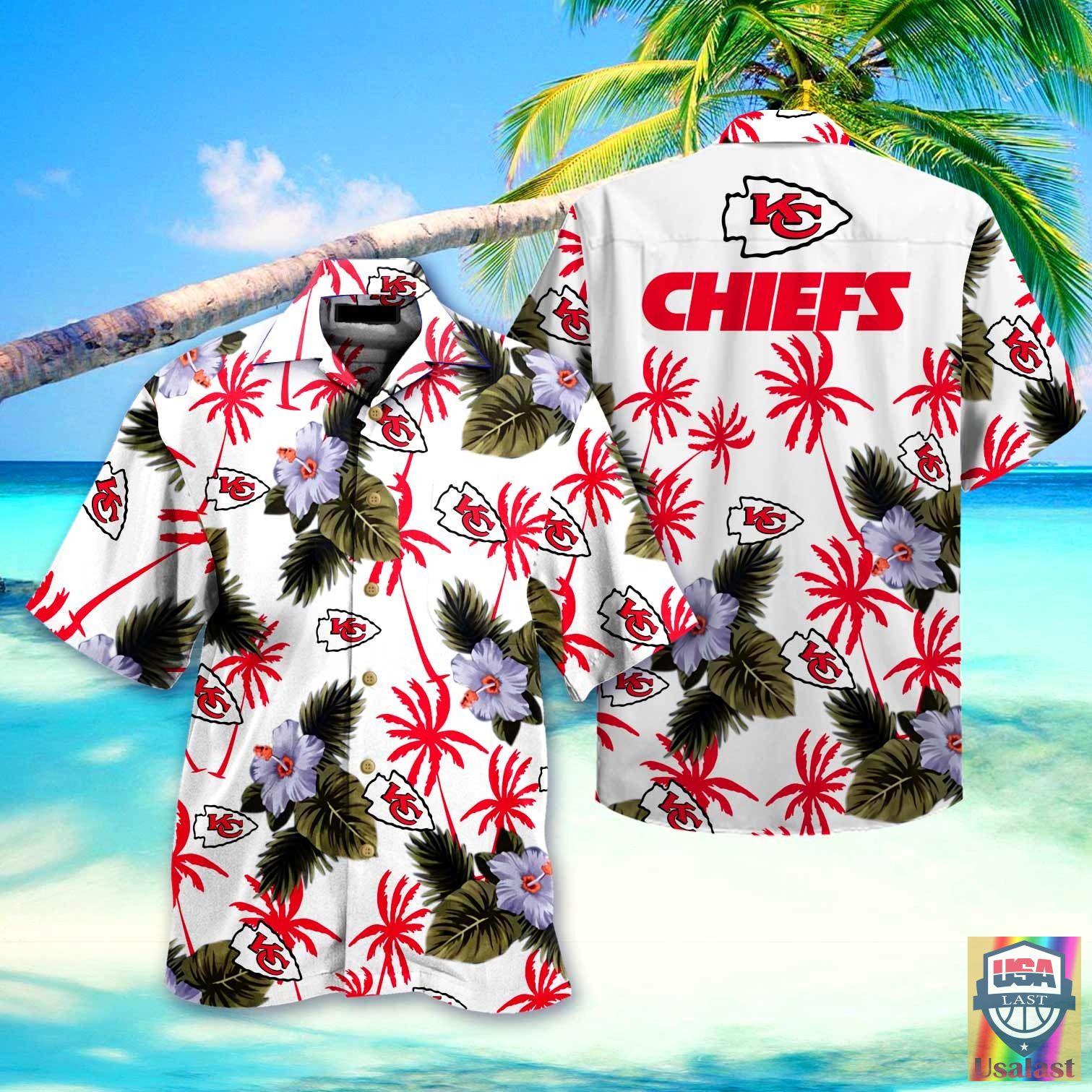 Kansas City Chiefs Nfl Hawaiian Shirt Beach Short Kansas City Chiefs Nfl Hawaiian Shirt Beach Short