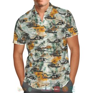 Uh-60 Black Hawk Australian Army Hawaiian Shirt