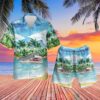 Uk P&O Cruises Mv Britannia Island Hawaiian Shirt