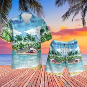 Uk P&O Cruises Mv Britannia Island Hawaiian Shirt