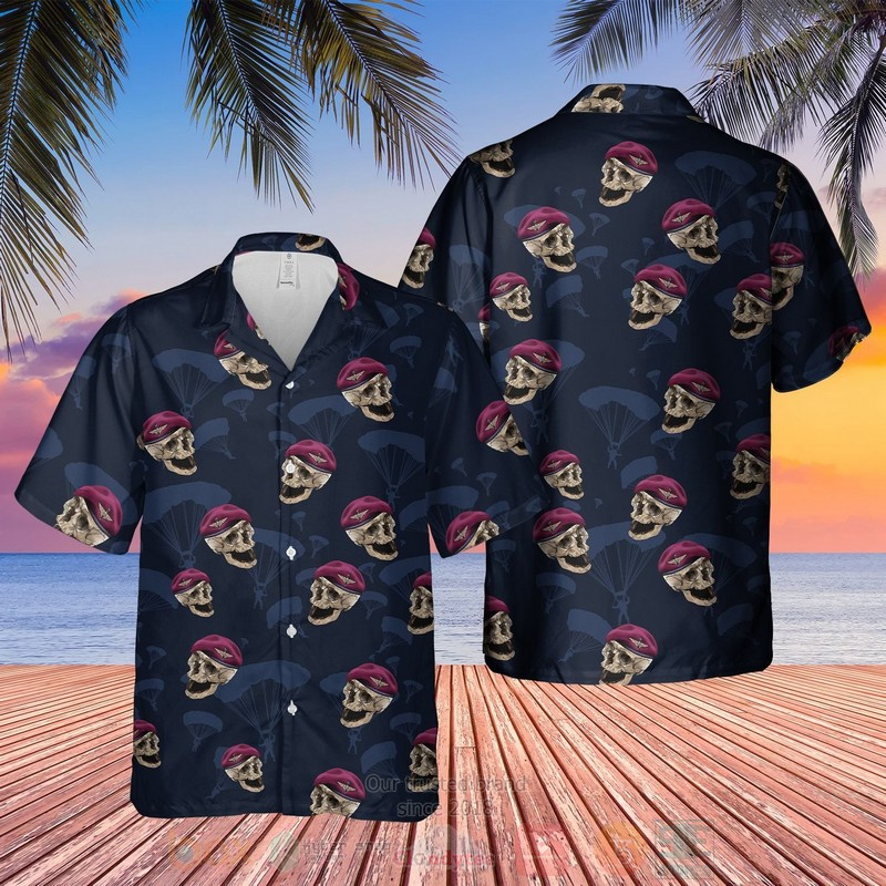Uk Parachute Regiment Hawaiian Shirt Uk Parachute Regiment Hawaiian Shirt