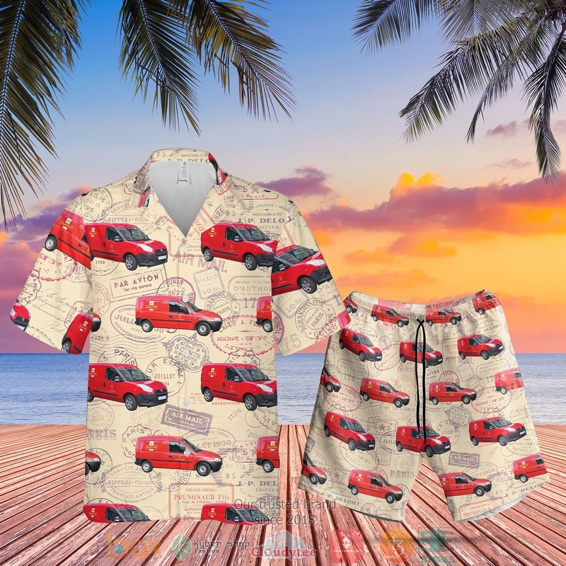 Uk Royal Mail Van Hawaiian Shirt Uk Royal Mail Van Hawaiian Shirt