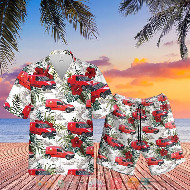 Uk Royal Mail Van Hibiscus Hawaiian Shirt Uk Royal Mail Van Hibiscus Hawaiian Shirt