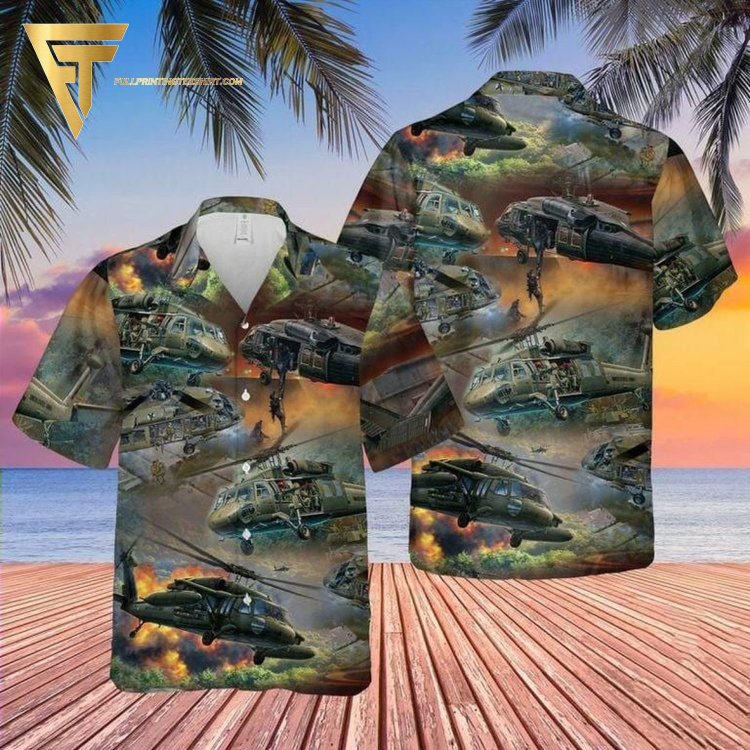 Us Army Helicopter Sikorsky Uh-60 Black Hawk All Over Print Hawaiian Shirts And Beach Shorts Us Army Helicopter Sikorsky Uh-60 Black Hawk All Over Print Hawaiian Shirts And Beach Shorts