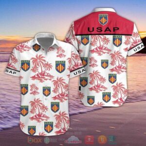 Usa Perpignan Hawaiian Shirt