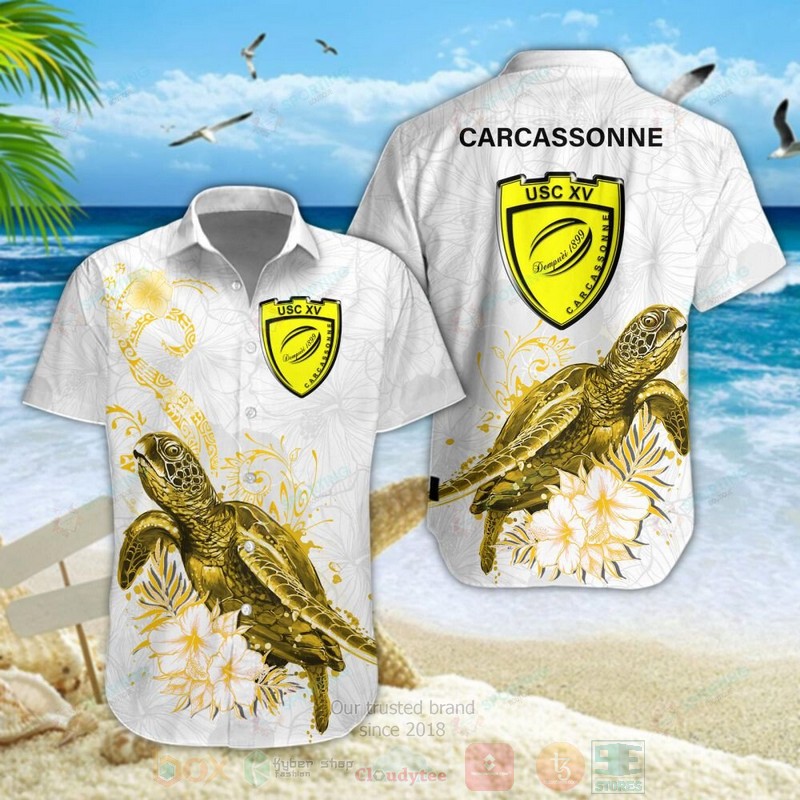 Us Carcassonne Turtle Hawaiian Shirt Us Carcassonne Turtle Hawaiian Shirt