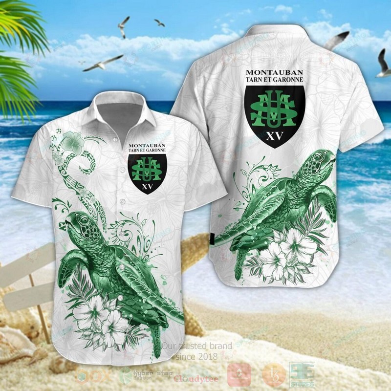 Us Montauban Turtle Hawaiian Shirt Us Montauban Turtle Hawaiian Shirt