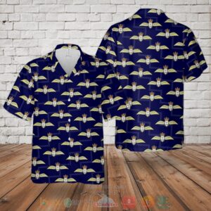 Rn Faa Zig Zag Pilot Wings Badge Hawaiian Shirt