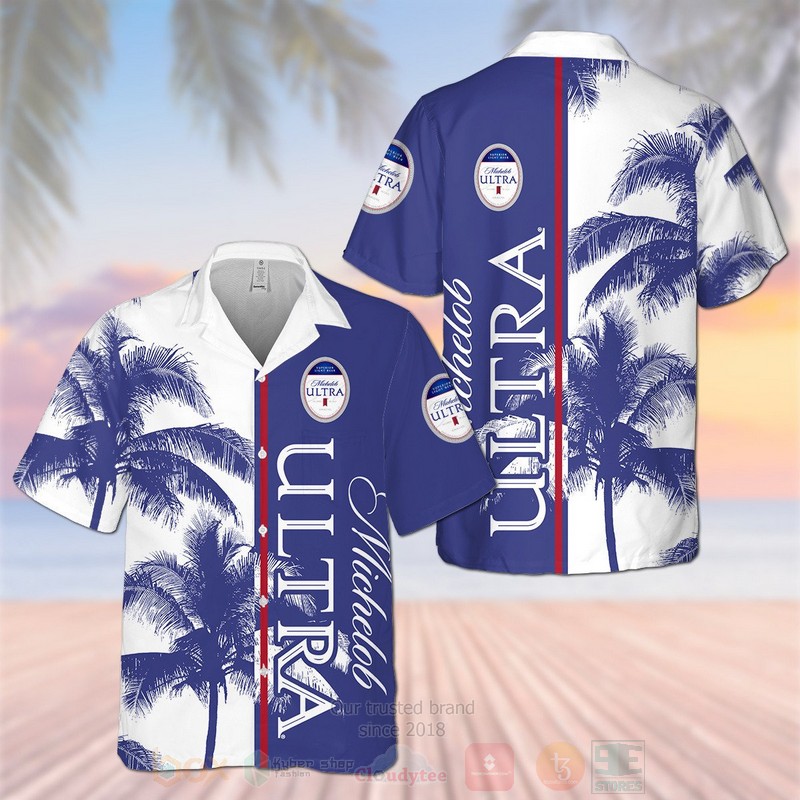 Ultra Michelob Coconut Hawaiian Shirt Ultra Michelob Coconut Hawaiian Shirt