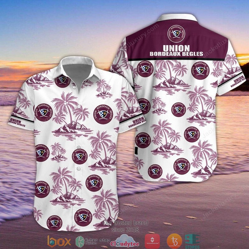 Union Bordeaux Begles Hawaiian Shirt Union Bordeaux Begles Hawaiian Shirt
