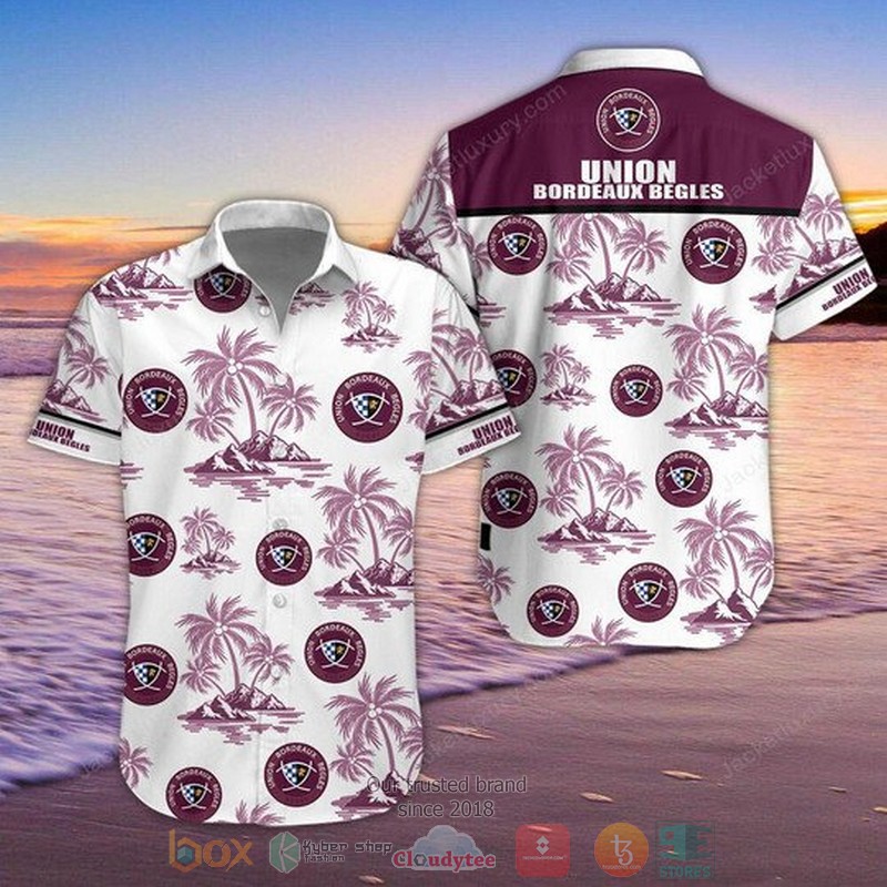 Union Bordeaux Begles Hawaiian Shirt Union Bordeaux Begles Hawaiian Shirt