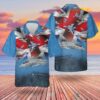 United Kingdom Flag Raf Historical Tornado Gr4 Hawaiian Shirt