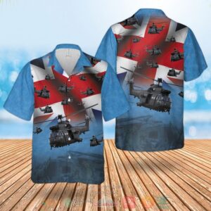 United Kingdom Flag Raf The Puma Hc Mk2 Hawaiian Shirt
