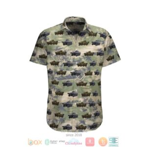 Vbci French Army Hawaiian Shirt