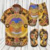 Versace Flip Flops And Combo Hawaii Shirt Shorts
