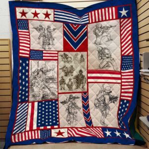 Veterans Quilt Blanket Quilt Blanket Dhc03011073Dd