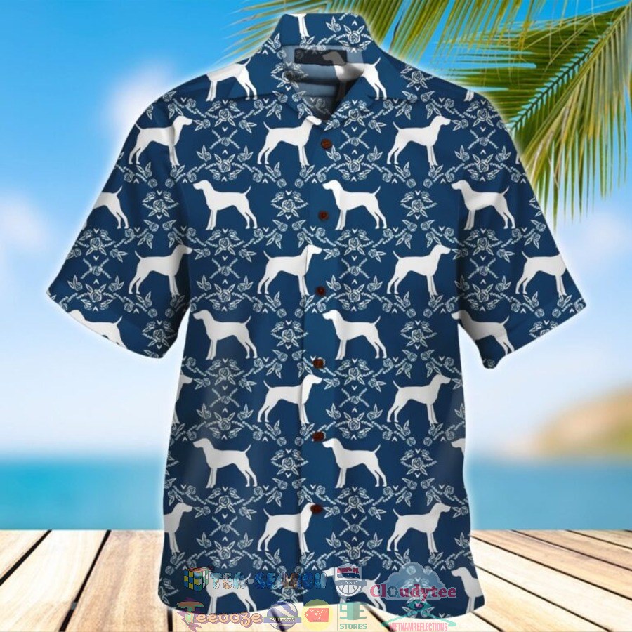 German Shorthaired Tropical Hawaiian Shirt And Shorts German Shorthaired Tropical Hawaiian Shirt And Shorts
