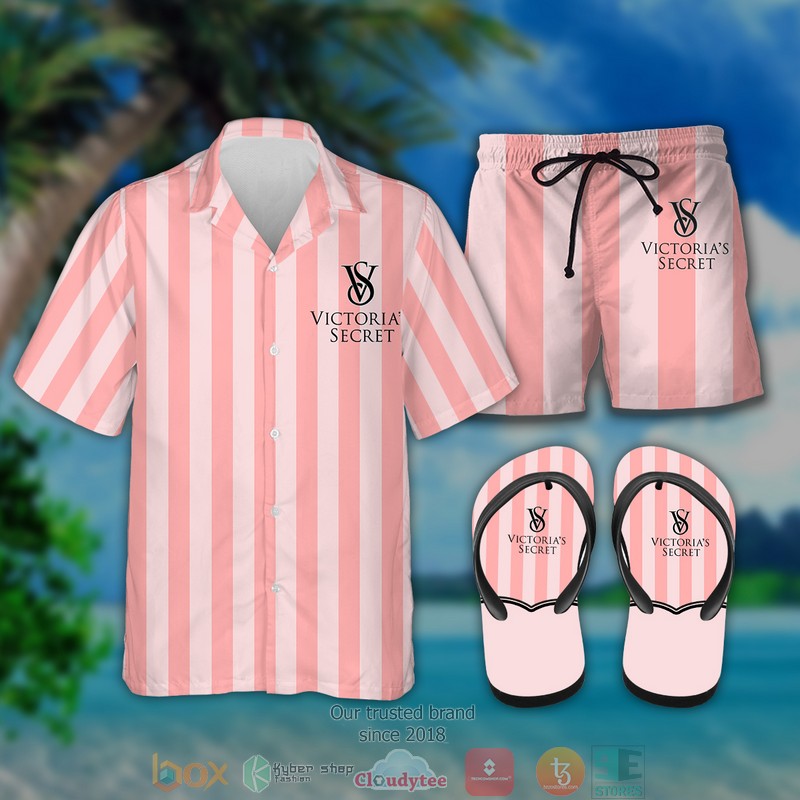 VictoriaS Secret Hawaiian Shirt And Short VictoriaS Secret Hawaiian Shirt And Short