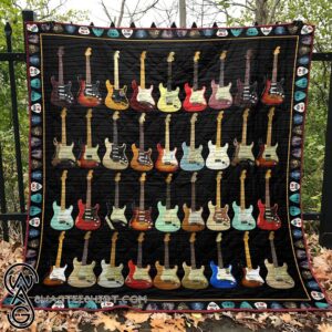 Vintage Guitar Quilt