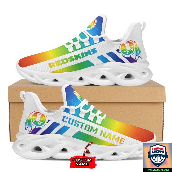 Washington Redskins Lgbt Custom Name Max Soul Shoes Washington Redskins Lgbt Custom Name Max Soul Shoes