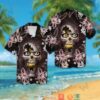 Washington Redskins 3D Illusion Skull Hawaiian Shirt