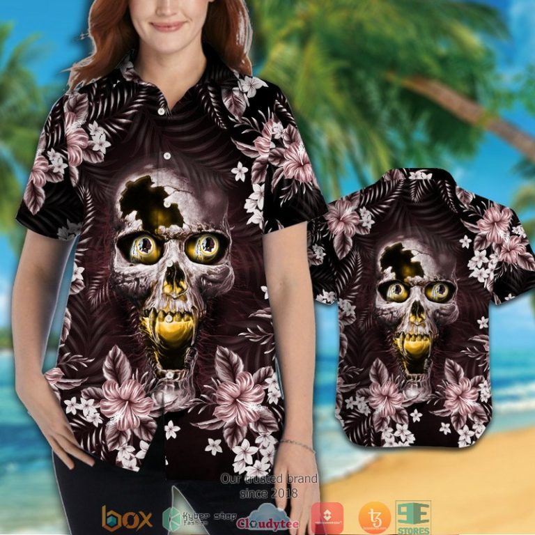 Washington_Redskins_3d_illusion_Skull_Hawaiian_Shirt_short_1_2-768x768-1
