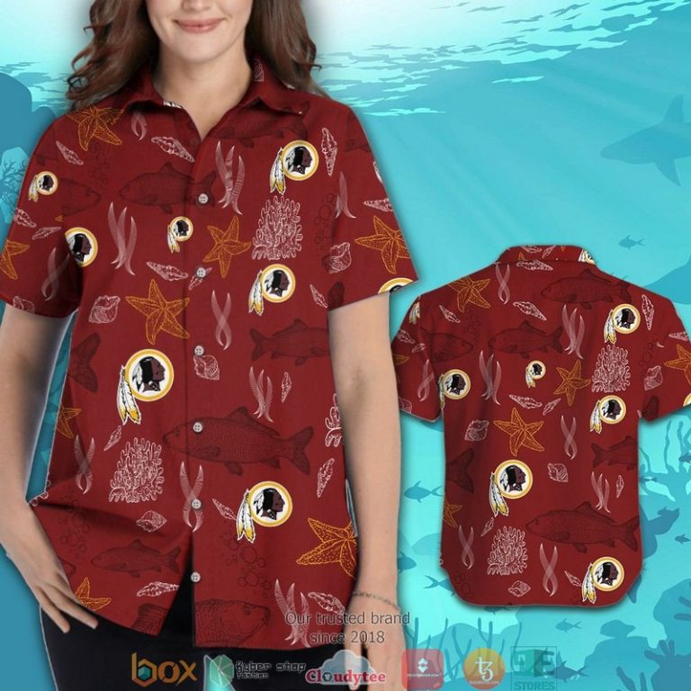 Washington_Redskins_fish_ocean_pattern_Hawaiian_Shirt_Short_1_2-768x768-1