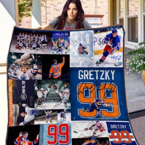 Wayne Gretzky Quilt Quilt Blanket