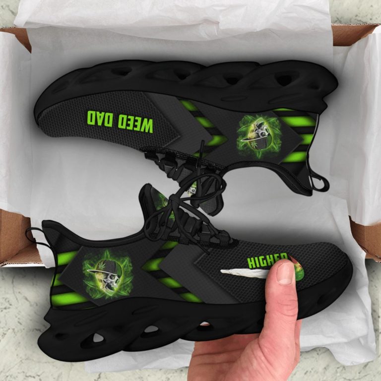 Weed-Dad-Skull-Cannabis-Higher-Nike-Clunky-Max-Soul-Shoes-1