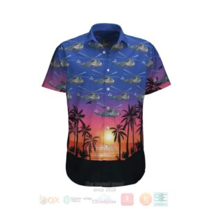 Westland Sea King German Navy Hawaiian Shirt