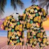 Whataburger Fast Food Lovers Black-Yellow Hawaiian Shirt