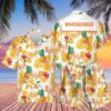 Whataburger Pineapple Yellow Hawaiian Shirt