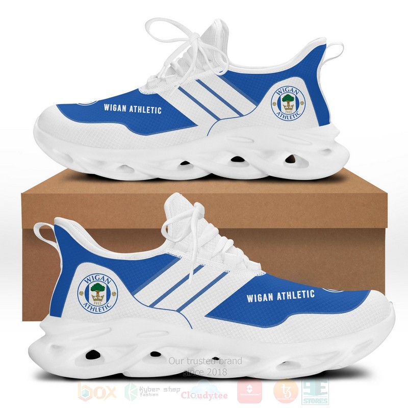 Wigan Athletic Fc Clunky Max Soul Shoes Wigan Athletic Fc Clunky Max Soul Shoes