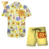 Winnie-The-Pooh All Over Print Hawaiian Shirts And Beach Shorts