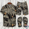 Porsche Hawaiian Shirt Beach Short And Flip Flops 02