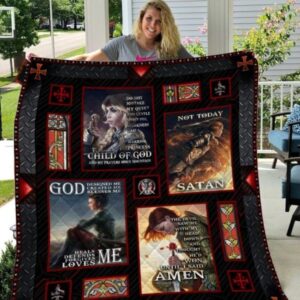 Woman Warrior Child Of God Quilt Blanket 3D Quilt Blanket Dml-Qhg00059