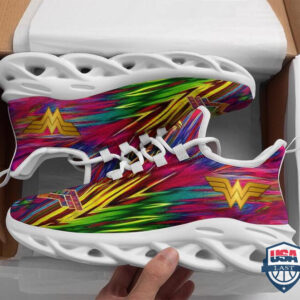 Wonder Woman Logo Max Soul Shoes Best Gift For Fans