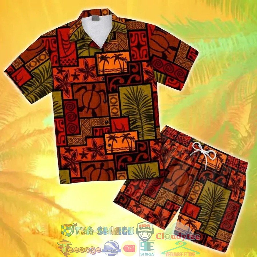 African Symbols Hawaiian Shirt And Shorts African Symbols Hawaiian Shirt And Shorts