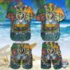 Nfl Green Bay Packers Grateful Dead Bears Hawaiian Shirt And Shorts