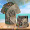 Aloha Mandala Jagermeister Hawaiian Shirt And Shorts