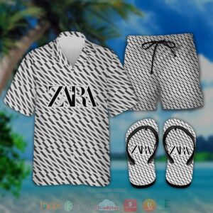 Zara Hawaiian Shirt And Short