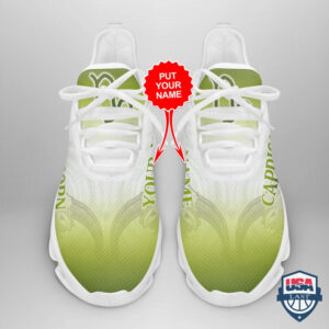 Zodiac Capricorn Custom Name Running Shoes