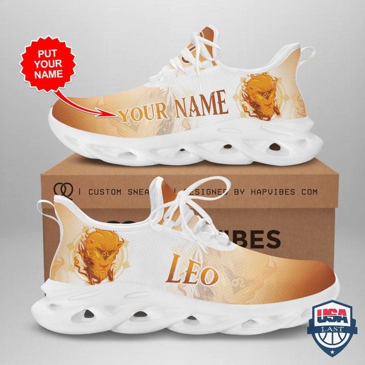 Zodiac-Leo-Custom-Name-Running-Shoes-1