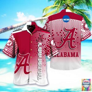 Alabama Crimson Tide Ncaa Hawaiian Shirt Beach Short
