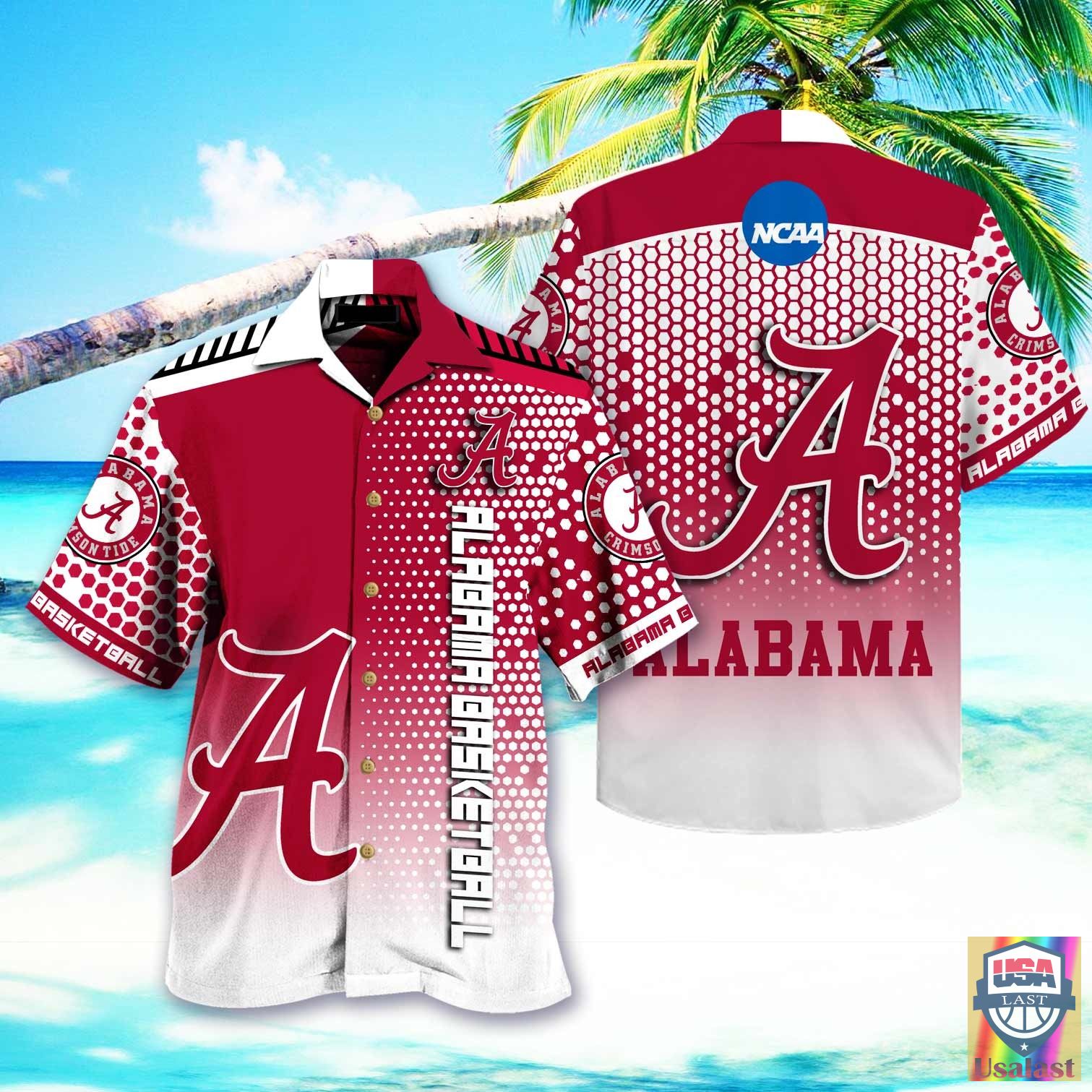 Alabama Crimson Tide Ncaa Hawaiian Shirt Beach Short Alabama Crimson Tide Ncaa Hawaiian Shirt Beach Short