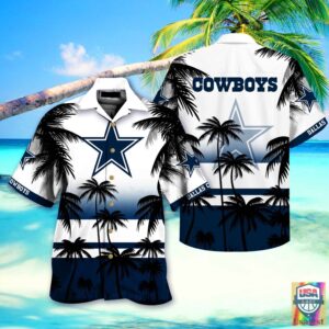 Dallas Cowboys Nfl Hawaiian Shirt Beach Short
