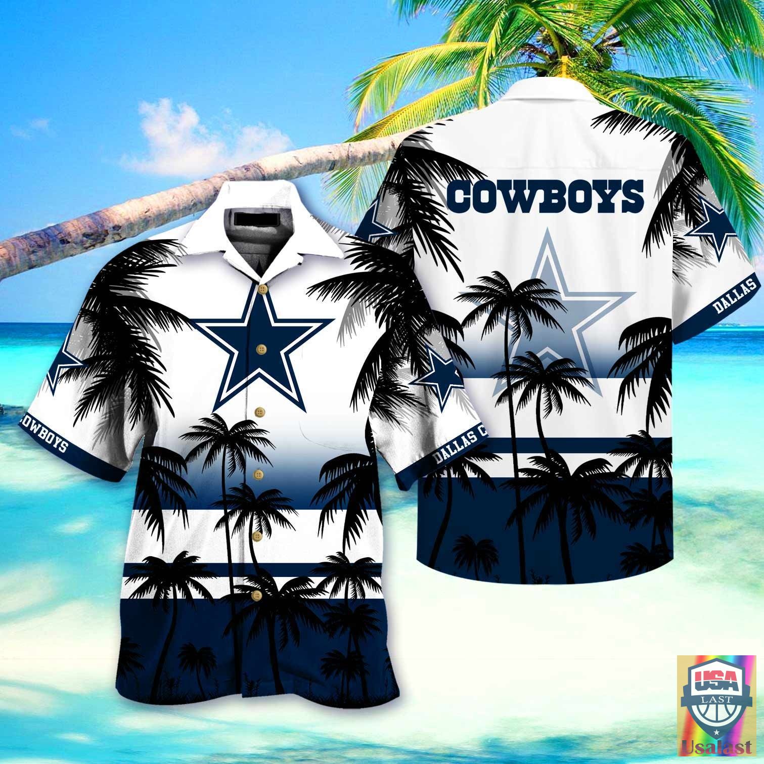 Dallas Cowboys Nfl Hawaiian Shirt Beach Short Dallas Cowboys Nfl Hawaiian Shirt Beach Short